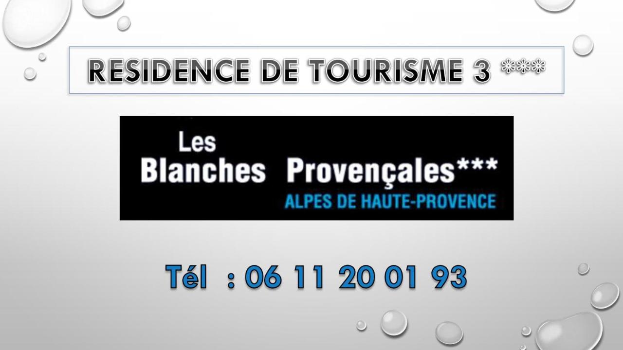 Bed and Breakfast Les Blanches Provencales Selonnet Exterior foto